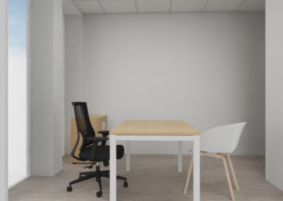 Plan 3D Espace Bureau Biologiste