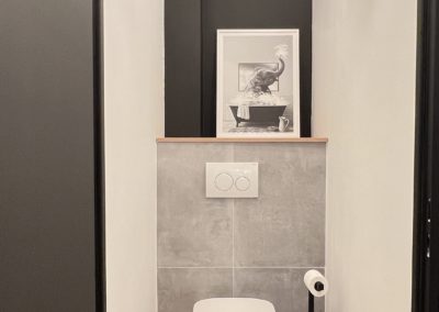 Toilette suspendu