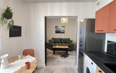 Transformation total d&rsquo;un appartement 2 en 3 chambres pour étudiants (Grenoble 38)