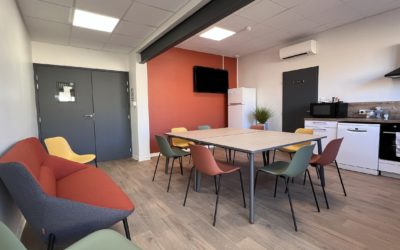 Création d’un espace repas et espace convivial (Nîmes 30)