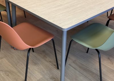 Chaises ergonomique et facile à nettoyer