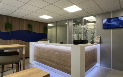 Réaménagement d’une entreprise dû à une augmentation de salariés 240 m2 (Alès30)