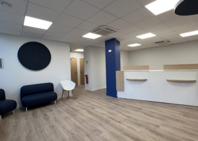 Espace attente et accueil