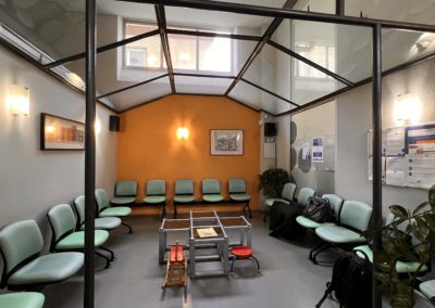 Avant Espace attente Espace avant