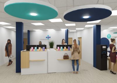 Plan 3D Espace Accueil