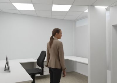 Plan 3D espace Dispach