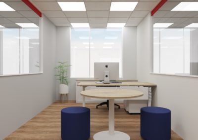 Plan 3D bureau direction
