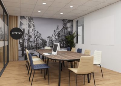 Plan 3D Salle de réunion